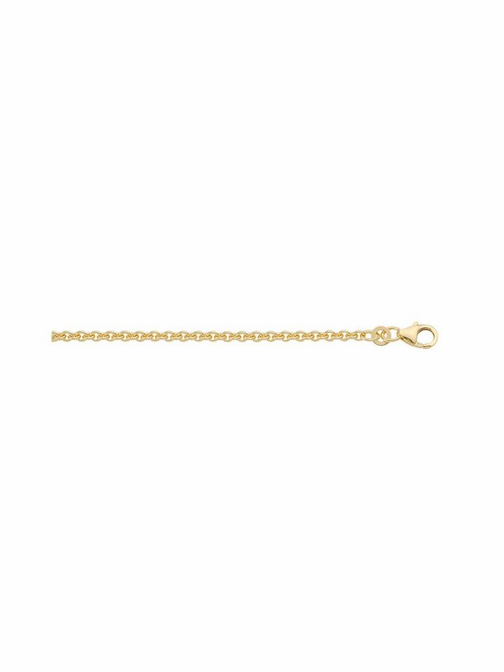 Adelia´s Goldkette 585 Gold Anker Halskette Ø 1,1 mm, Goldschmuck für Damen von Adelia´s