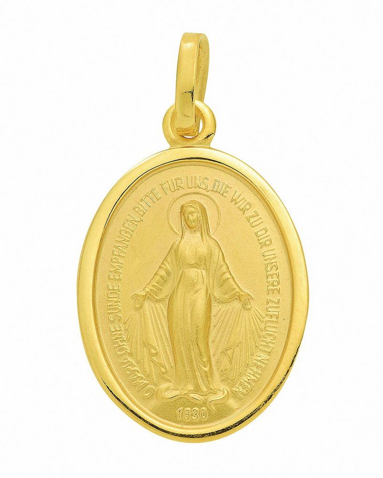 Adelia´s Kettenanhänger 585 Gold Anhänger Milagrosa, Goldschmuck für Damen von Adelia´s