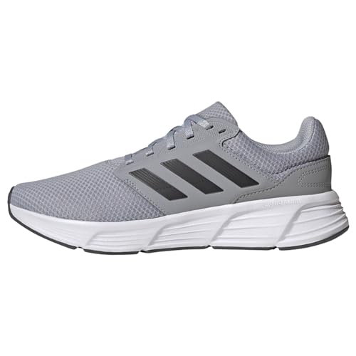 adidas Herren Galaxy 6 Shoes Sneaker, Halo Silver/Carbon/Cloud White, 40 2/3 EU von adidas