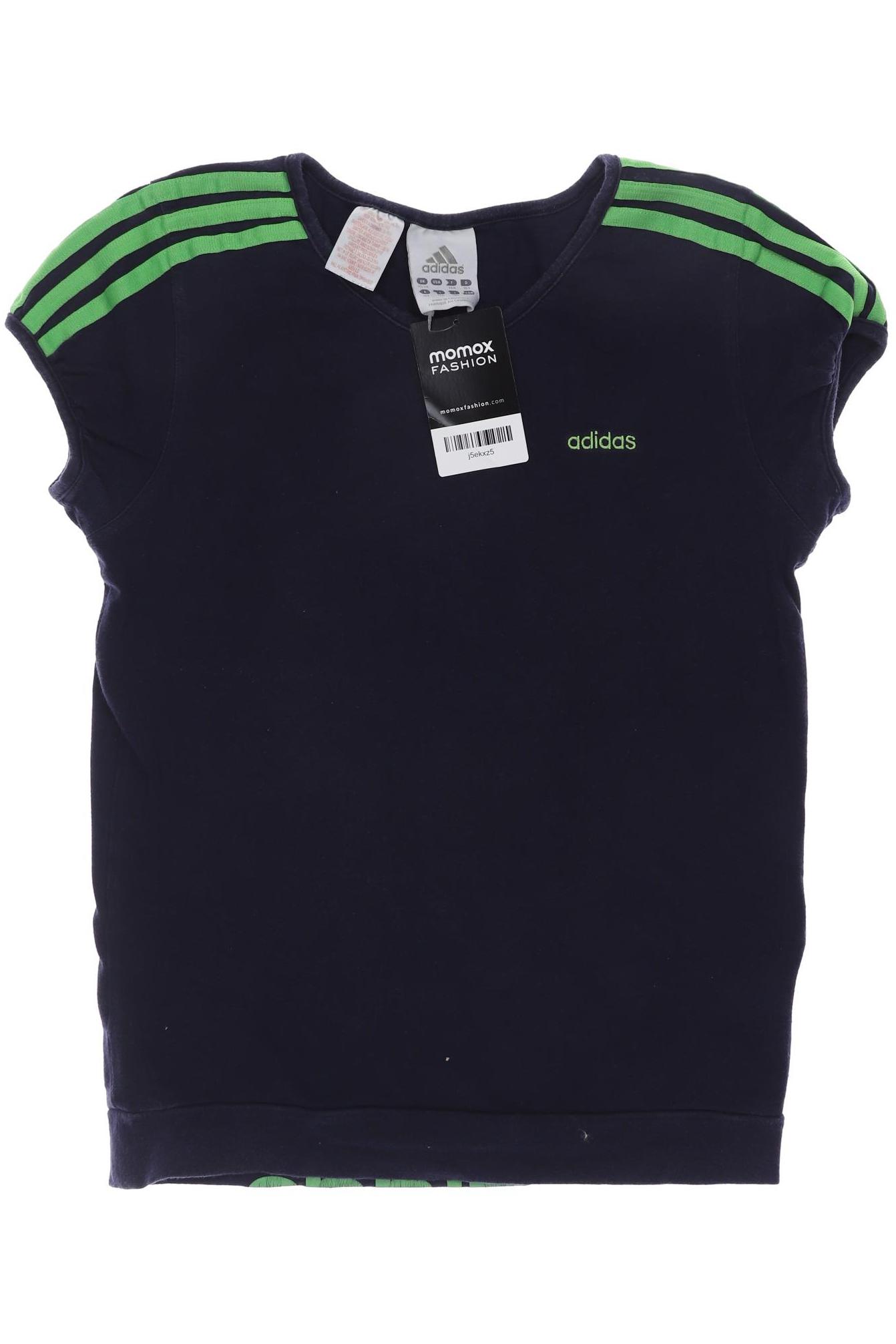 adidas Damen T-Shirt, marineblau, Gr. 164 von Adidas