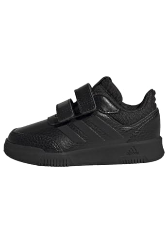 adidas Unisex Baby Tensaur Hook and Loop Shoes Sneaker, core Black/core Black/Grey six, 23 EU von adidas