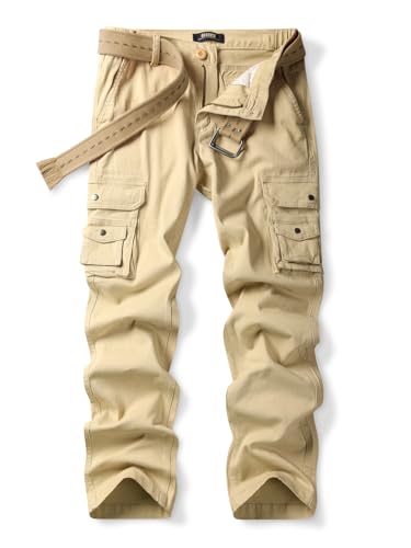 Cargohose Damen Strecken Arbeitshose Cargo Hose Damen y2k schlanke Passform Mehrere Taschen Khaki US 14 - DE 42 Cargohose Damen Strecken Arbeitshose Cargo Hose Damen y2k schlanke Passform Mehrere Taschen Khaki US 14 - DE 42 von Aeslech