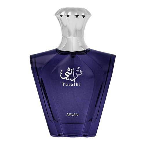 Afnan Turathi Homme Blue Eau de Parfum für Männer, 90 ml von Afnan