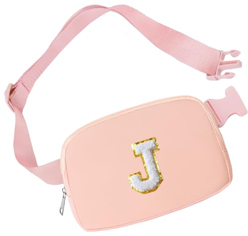 Aganmi Initial Bauchtasche für Mädchen, Umhängetasche, kleine Gürteltasche für Damen, trendige Hüfttasche mit verstellbarem Riemen, personalisierbar, für überall geeignet, Brusttasche, Reisezubehör, Aganmi Initial Bauchtasche für Mädchen, Umhängetasche, kleine Gürteltasche für Damen, trendige Hüfttasche mit verstellbarem Riemen, personalisierbar, für überall geeignet, Brusttasche, Reisezubehör, von Aganmi