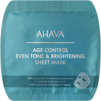 Ahava Time to Smooth Age Control Even Tone & Brightening Sheet Mask 1 Anwendungen von Ahava