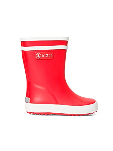 Aigle Unisex-Kinder Baby Flac Gummistiefel, Rot (Rouge New), 21 EU von Aigle