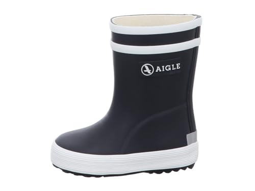 Aigle Unisex Kinder Baby Flac Stiefel, Blau Marine New, 22 EU von Aigle