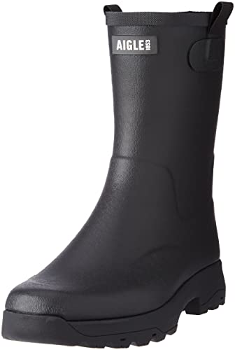 Aigle Damen Alya Gummistiefel, Schwarz, 37 EU von Aigle