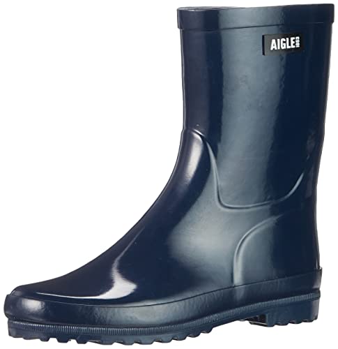 Aigle Damen Eliosa Bottil Gummistiefel, Marineblau, 37 EU von Aigle