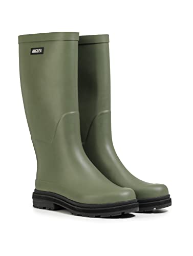 Aigle Damen Ultra Rain Gummistiefel, Olivin, 36 EU von Aigle