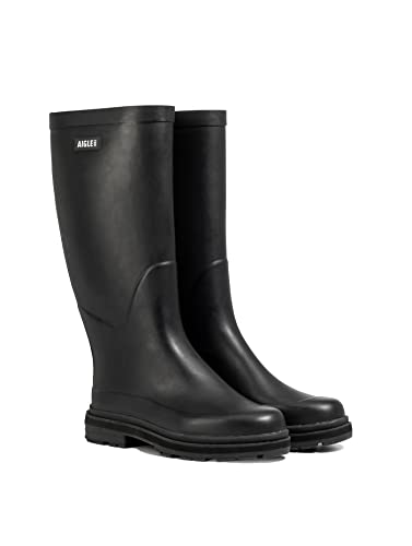 Aigle Damen Ultra Rain Gummistiefel, Schwarz, 41 EU von Aigle