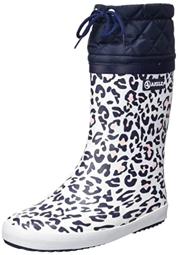 Aigle GIBOULEE Print, Botte de pluie Garçon Unisex Kinder, Leopard, 20 EU von Aigle