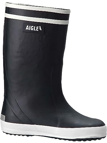 Aigle Jungen Unisex Kinder Lolly Pop Fur 2 Gummistiefel, Marine, 24 EU von Aigle