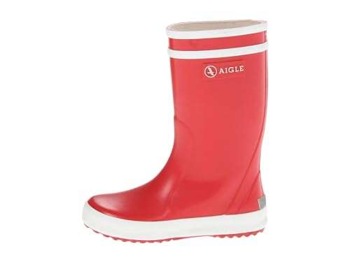 Aigle Lolly Pop Gummistiefel 84564 Unisex-Kinder, Rot (rouge/blanc 8), 84558, 28 von Aigle