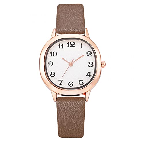 Ainiyo Uhr Damen Armbanduhr Damenuhren Quarzuhr Watch für Frauen Damen, Damen Gürteluhr Luxus Roségold Border Uhren Damen Casual Uhr Mädchenuhr Damenuhr von Ainiyo