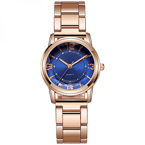 Ainiyo Uhr Damen Armbanduhr Damenuhren Quarzuhr Watch für Frauen Damen, Neue Damenuhr wasserdichte leuchtende multifunktionale Kalenderfashion-Uhr Mädchenuhr Damenuhr von Ainiyo