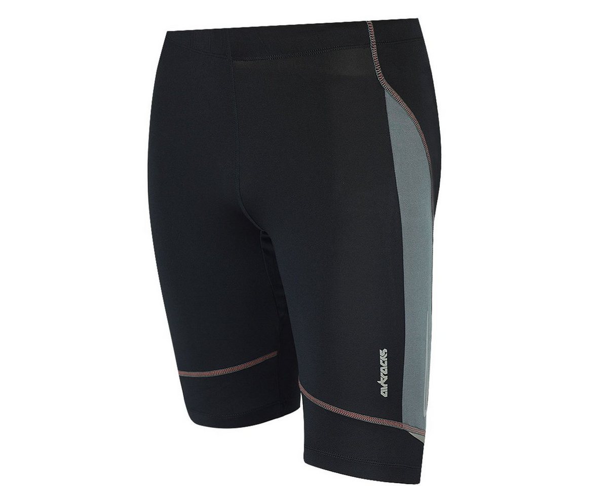 Airtracks Lauftights Herren Laufhose Kurz Pro Air Sporthose mit Kompressionswirkung, & Quick Dry Funktion, » S M L Xl XXL XXXL « von Airtracks