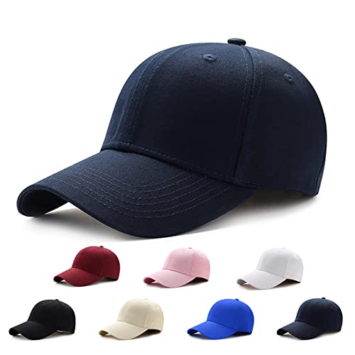 Aisprts Baseball Cap Verstellbar Baumwolle Unisex Für Herren Und Damen Outdoor Cappy Pferdeschwanz Basecap Damen Sommer Kappe Sonnenschutz Schildmütze von Aisprts