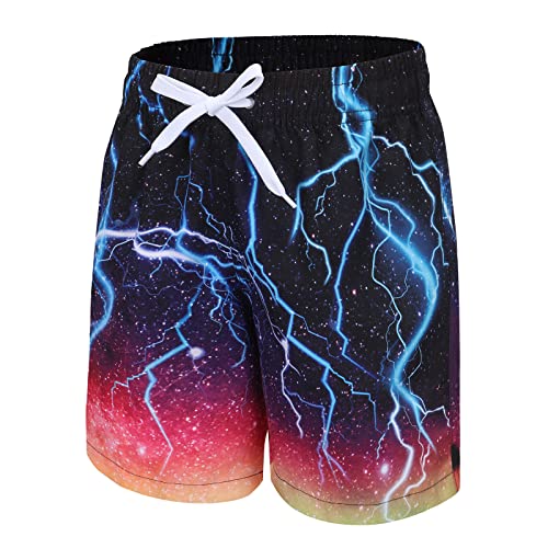 Badehose Kinder Jungen Badeshorts Schnell Trocknende Boardshorts Hawaii Strand Shorts 158 164/15-16 Jahre von Aisyee