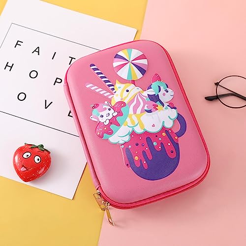 AkmAsk Kawaii Federmäppchen Schwarze Federmächse Astuccio Koreanisches Briefpapier Schulkit Schule Niedlich-estuches Schulmädchen von AkmAsk