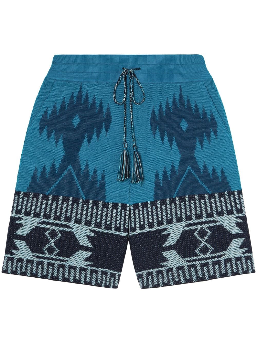 Alanui Icon Piquet Bermudas - Blau von Alanui