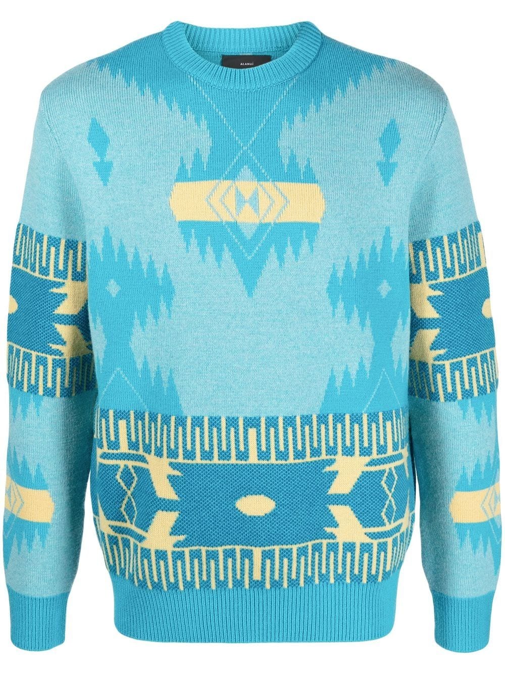 Alanui Icon Pullover mit Jacquardmuster - Blau von Alanui