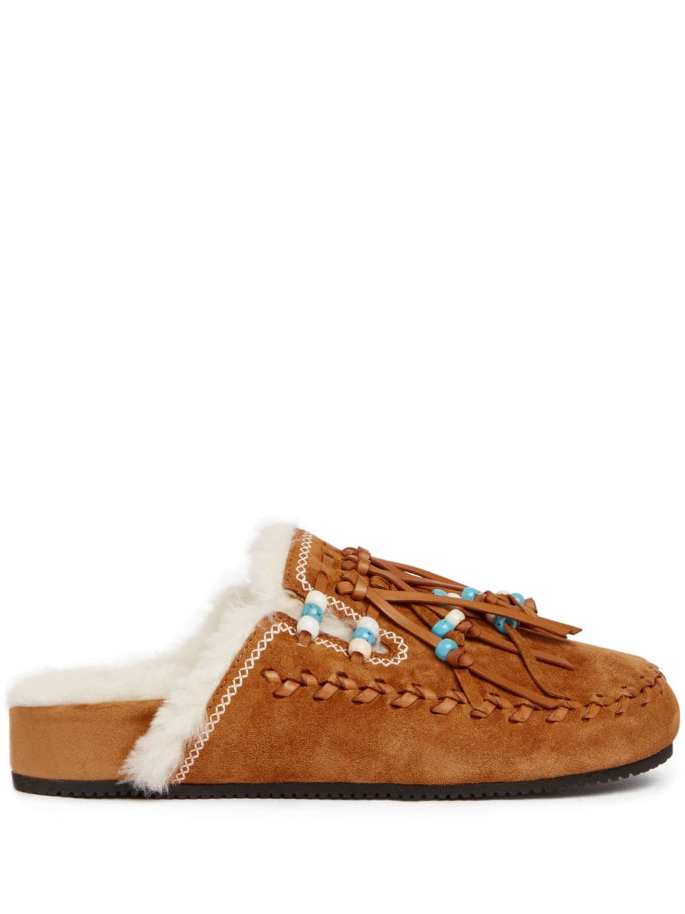 Alanui The Journey Mules aus Wildleder - Braun von Alanui