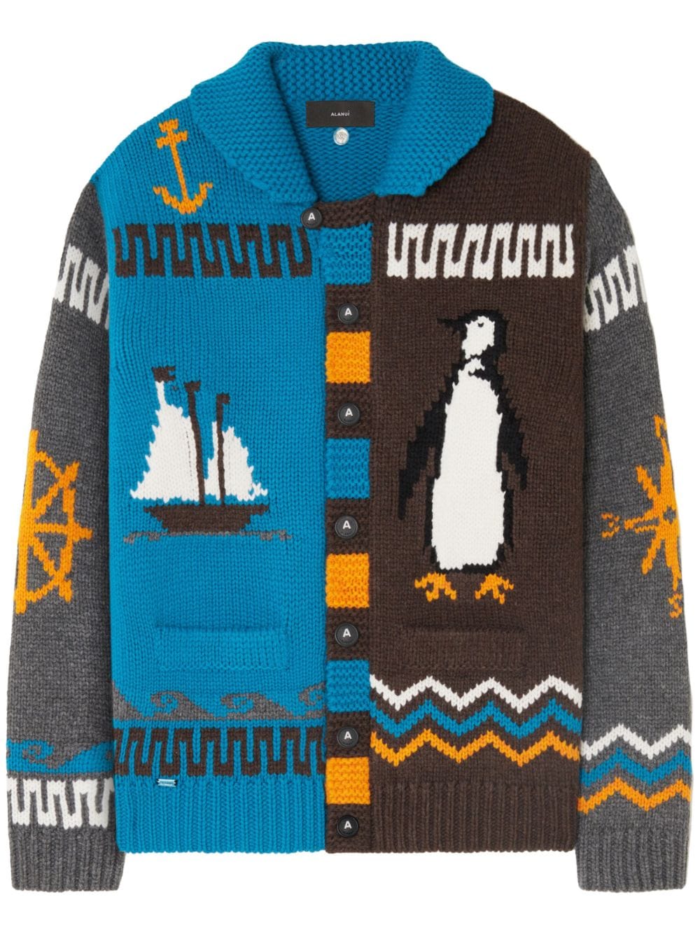 Alanui The Nautical Cardigan - Blau von Alanui