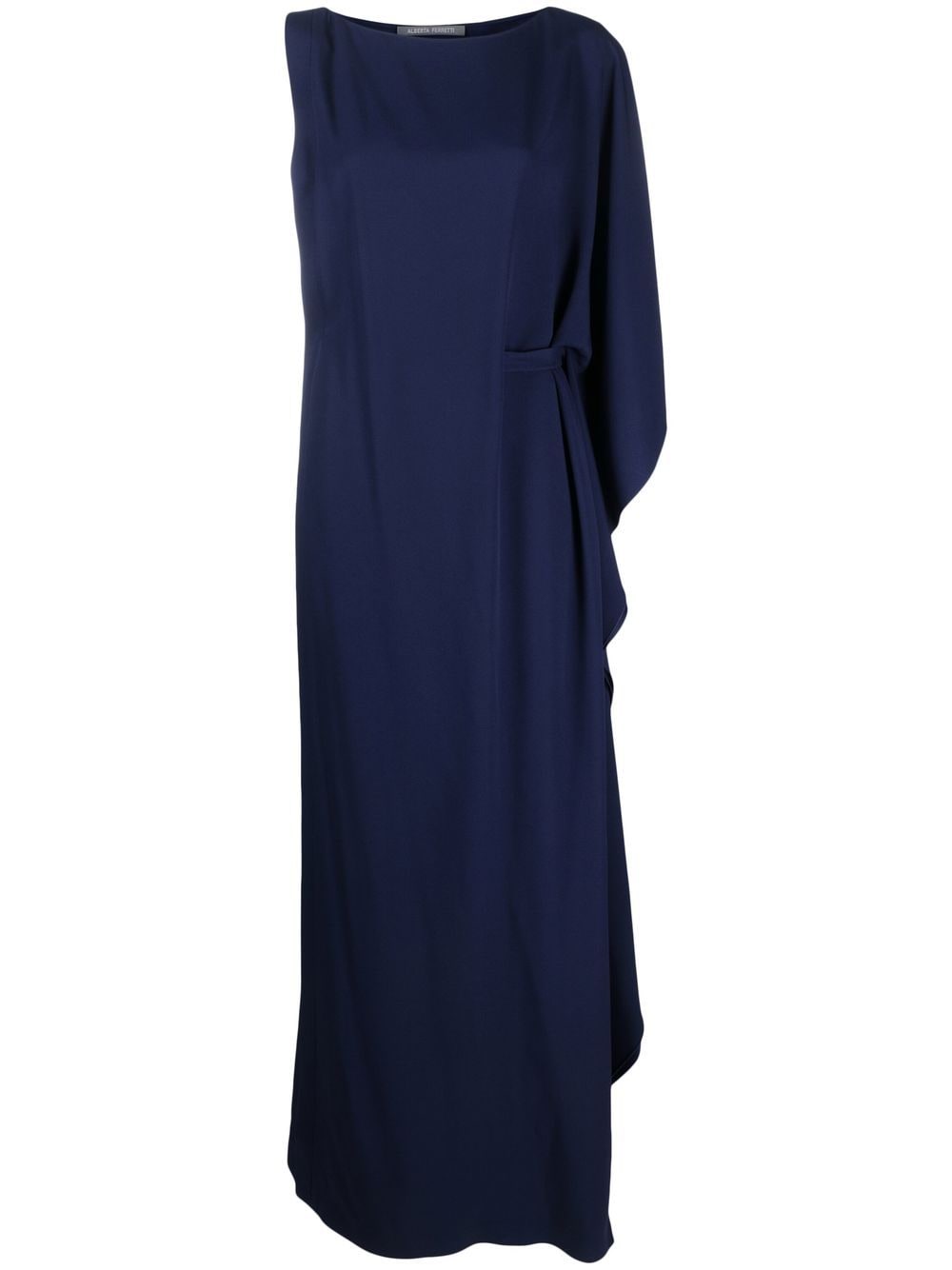 Alberta Ferretti Drapierte One-Shoulder-Robe - Blau von Alberta Ferretti