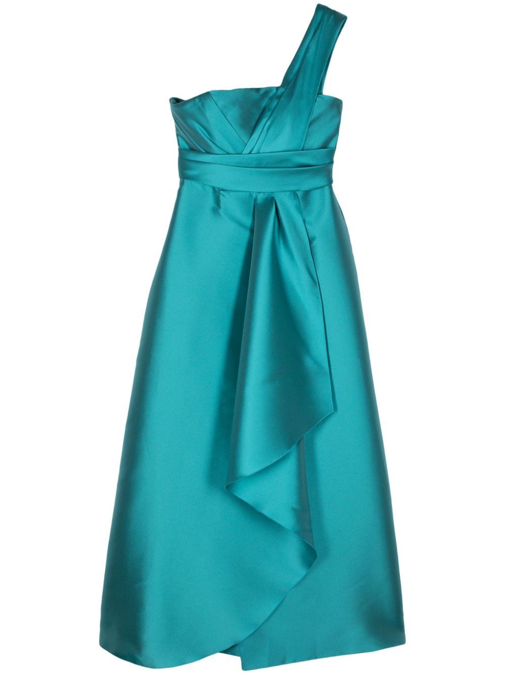 Alberta Ferretti Mikado Maxikleid - Blau von Alberta Ferretti