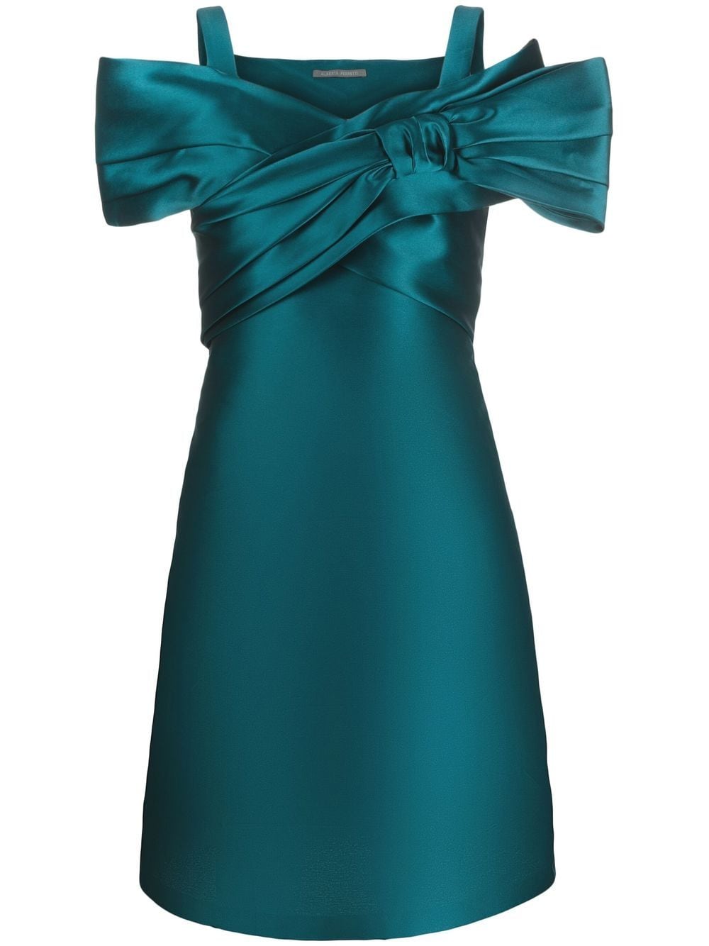 Alberta Ferretti Minikleid mit V-Ausschnitt - Blau von Alberta Ferretti