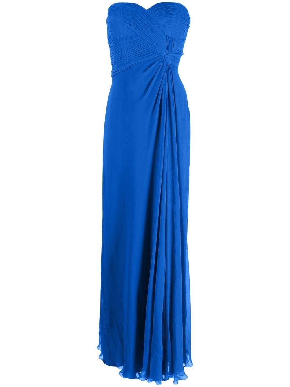 Alberta Ferretti Drapiertes Abendkleid - Blau von Alberta Ferretti