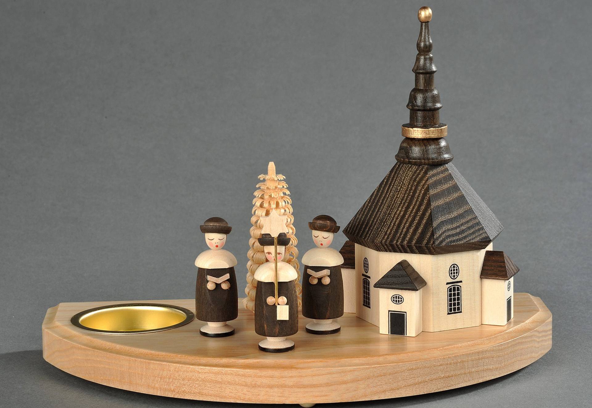 Albin Preissler Teelichthalter "Seiffener Kirche mit Kurrende, Weihnachtsdeko" Albin Preissler Teelichthalter "Seiffener Kirche mit Kurrende, Weihnachtsdeko" von Albin Preissler
