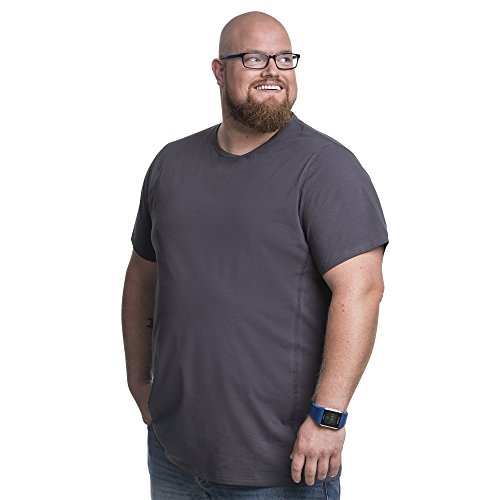 Alca Fashion 8XL T-Shirt Herren Rundhals Doppelpack Basic | 2 Stück Tshirt Übergrößen für Männer mit Übergröße Bauchumfang 169-174 cm Grau Alca Fashion 8XL T-Shirt Herren Rundhals Doppelpack Basic | 2 Stück Tshirt Übergrößen für Männer mit Übergröße Bauchumfang 169-174 cm Grau von Alca Fashion