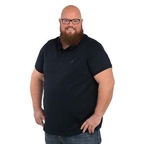 Alca Poloshirt für Männer mit Übergröße Bauchumfang 2XL-8XL Kurzarm Herren Polo Shirt | Shirt Short Sleeve 2XL-B Blau Alca Poloshirt für Männer mit Übergröße Bauchumfang 2XL-8XL Kurzarm Herren Polo Shirt | Shirt Short Sleeve 2XL-B Blau von Alca Fashion