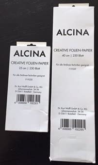 Alcina Creative Folien-Papier 40 cm 250 Blatt Alcina Creative Folien-Papier 40 cm 250 Blatt von Alcina