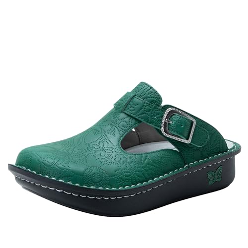 Damen Alegria Classic Clog, La Dee Dottie Emerald, 35/35.5 EU von Alegria by PG Lite