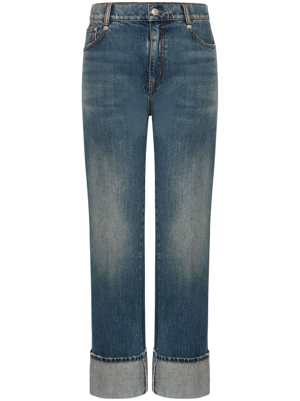 Alexander McQueen Jeans mit geradem Bein - Blau von Alexander McQueen