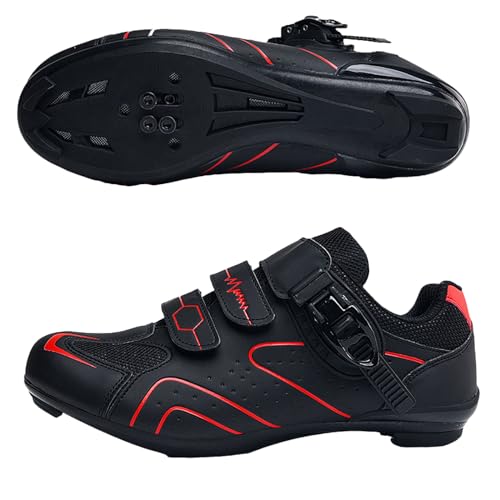 Alexchemia Fahrradschuhe für Rennräder,Rennradschuhe,Radschuhe Professionelle Herren/Damen,Fahrradschuhe Unisex Fahrradschuhe Drinnen/Draussen,Outdoor-Rennradschuhe,Atmungsaktiv und Leicht(36-47EU) von Alexchemia