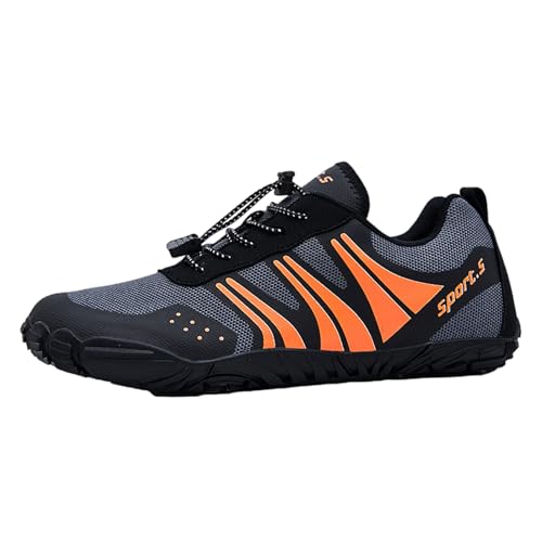 Alexchemia Locklose Outdoor-Mountainbike-Schuhe für Herren und Damen,Unisex Barfußschuhe,wasserdichte Paar-Straßenradschuhe,Schnell Trocknend Traillaufschuhe,Atmungsaktives Mesh-Obermaterial von Alexchemia