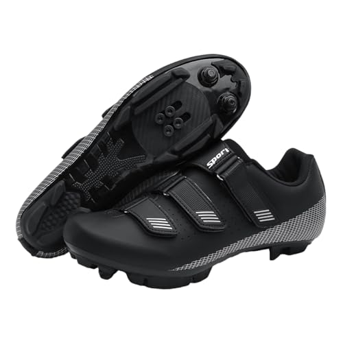 Alexchemia Unisex Urban Rennradschuhe,Verschleißfest Indoor-Cycling-Schuhe,Rennrad Schuhe Draussen,Herren Fahrradschuhe Damen,Schnallendesign,Genießen Sie bequemes Reiten im Freien von Alexchemia