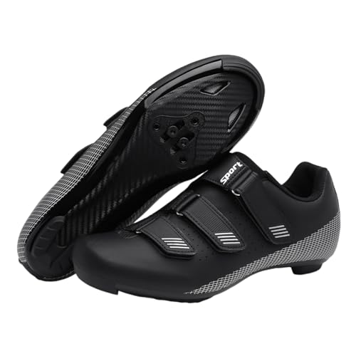 Alexchemia Unisex Urban Rennradschuhe,Verschleißfest Indoor-Cycling-Schuhe,Rennrad Schuhe Draussen,Herren Fahrradschuhe Damen,Schnallendesign,Genießen Sie bequemes Reiten im Freien von Alexchemia