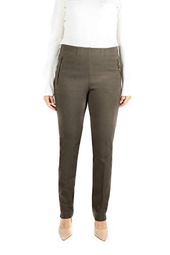 Alica Schicke Stretch Winter Hose, komfortabler Gummibund und gerader Schnitt, Schlupfhose mit Taschen und weichem Innenstoff von Alica