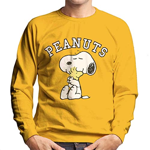 All+Every Peanuts Snoopy Hugs Woodstock Men's Sweatshirt von All+Every