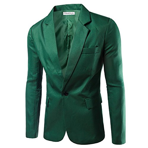 Allthemen Herren modisch Freizeit Blazer Grün1 XL von Allthemen