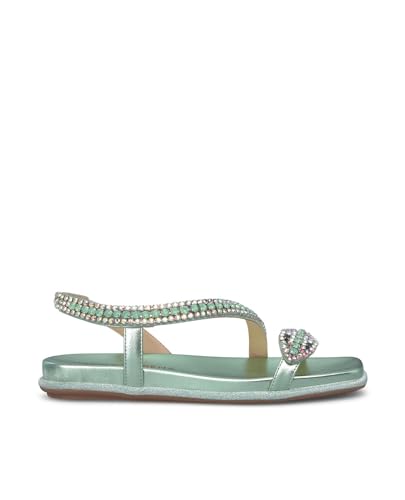 Alma en Pena Diva Mint, flache Sandalen, PURPURINA, V240842, grün, 38 EU von Alma en Pena