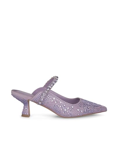 Schuhe mit Absatz Details V240304 Wildleder Lilac, Lila, 40 EU von Alma en Pena