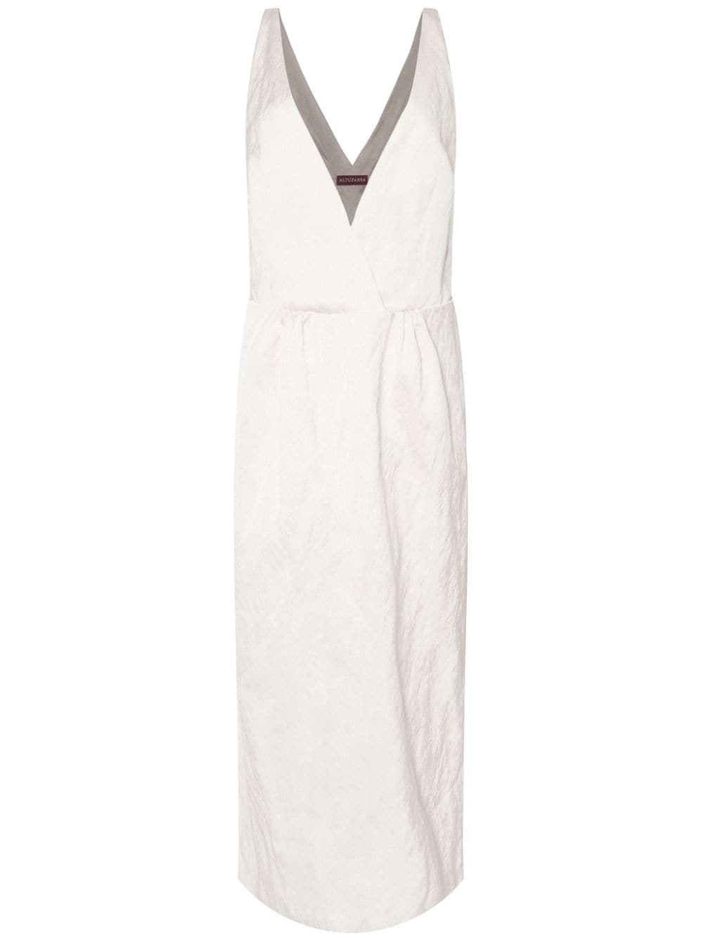 Altuzarra Anouk Kleid mit V-Ausschnitt - Weiß von Altuzarra