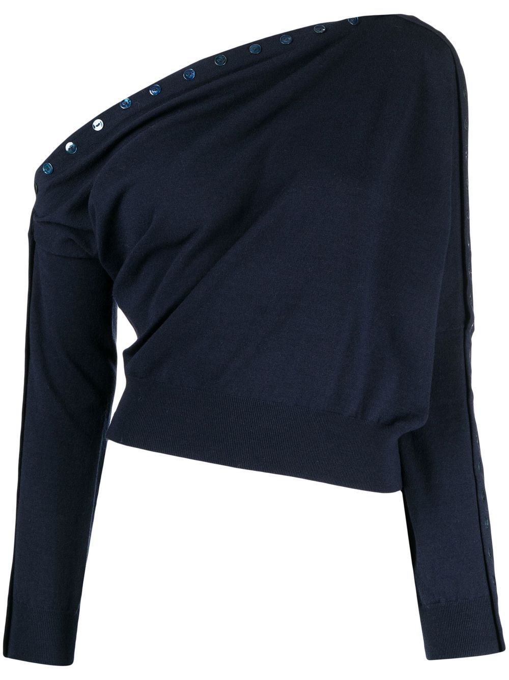 Altuzarra One-Shoulder-Pullover - Blau von Altuzarra