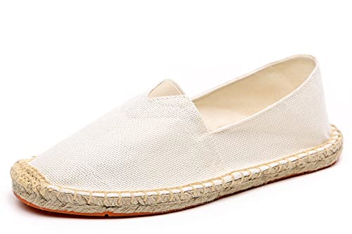 Altxic Herren Comfort Canvas Slip auf Espadrilles Flat Size 44 EU Gefloch Beige Altxic Herren Comfort Canvas Slip auf Espadrilles Flat Size 44 EU Gefloch Beige von Altxic